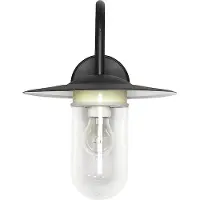 Licht-Erlebnisse Applique extérieure E27 IP44 Anthracite Jardin Cour Verre Métal Maritim Applique extérieure