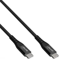 InLine Câble USB 2.0, USB-C mâle/mâle Câble de charge rapide 100W, 1m