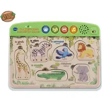 Vtech Jouet interactif en bois - - Mon premier puzzle animalier -