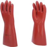 Ks Tools Gants de protection pour électriciens avec protection mécanique, taille 10, classe 1, rouge ( 117.0072 )