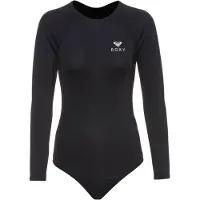 Roxy Maillot de bain sport 'Essentials' anthracite / blanc