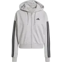 Adidas Terry Femme - Sweats à capuche, Gris - Taille S (34-36) - Jersey de coton
