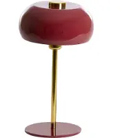 Light & Living - lampe de table - Surin - rouge - métal - lampe d'ambiance - E27 - 1890117