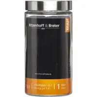Ritzenhoff & Breker 812091 Verre à provisions VIO, rond, 1,6 litre
