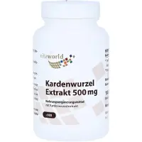 Vita World GmbH Extrait de racine de carde 500 mg | 100 gélules | Extrait 10:1 | traditionnellement depuis le Moyen Age | végétalien