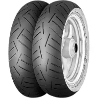 Continental Contiscoot 54l Tl Scooter Tire Argenté 120 / 70 / 10
