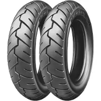 Michelin S1 3.50-10 TL/TT, Pneus moto avant/arrière