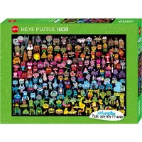Heye Puzzle 1000 pièces Doodle Rainbow 29786