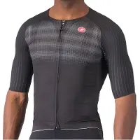 Castelli Aero Rc 8s Short Sleeve Tri Jersey Noir 2XL Homme
