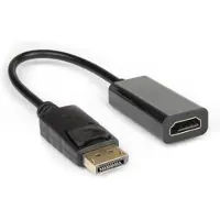 Hamlet XVADP-HDM Adaptateur de câble vidéo DisplayPort HDMI type A (standard) Noir