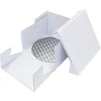 Pme Cake Box, Contenant à usage unique, Blanc