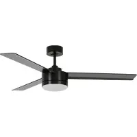 Beacon Ventilateur noir avec lampe Lagoon Ø 132 cm IP55