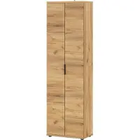 Germania Armoire-penderie 2796-243 GW-Fremont, en imitation chêne de Navarre, avec tringle à vêtements extensible, 59 x 199 x 34 cm (l x h x p)