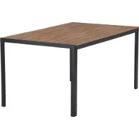 Ebuy24 Break table de jardin naturel.