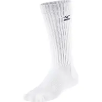 Mizuno Unisexe, Chaussettes de sport, Chaussettes Volley Longues (38 - 40), Blanc