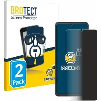 BROTECT Protection Anti-Espion (Cubot A20), Téléphone portable : film de protection, Bleu