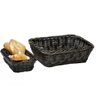Aps Panier "GN LINE, Stockage du pain, Marron, Noir