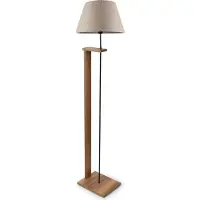 Opviq , AYD- AYDAXL, Beige, Lampadaires, 21 x 38 cm, 100% bois