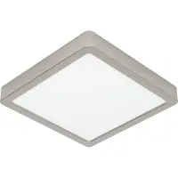 Eglo 900594 FUEVA 5 LED Plafonnier 17W 210x210mm Blanc blanc chaud dimmable
