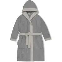 Normani Peignoir 'Elounda' gris / gris clair