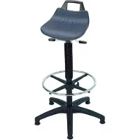 Kaiser+Kraft Tabouret de travail avec réglage de la hauteur par vérin à gaz (60 - 86 cm)