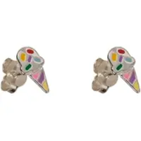 Out of the blue Boucles d'oreilles en argent 925 Sterling, Glacé, (Argent sterling 925)