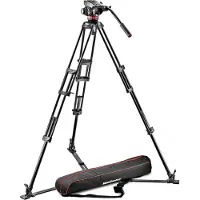 Manfrotto Mvh502a-546gb Tripod Noir