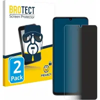 BROTECT Film anti-regards Anti-Spy Privacy Film de protection contre la lumière bleue (ZTE Blade V50), Téléphone portable : film de protection, Bleu