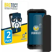 BROTECT Film anti-regards Anti-Spy Privacy Film de protection contre la lumière bleue (Doogee S98 Pro), Téléphone portable : film de protection, Bleu