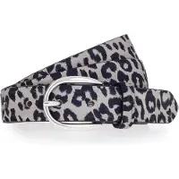 Vanzetti Ceinture 'Wild West Inspired' gris clair / noir