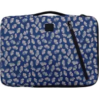 Exacompta Housse pour ordinateur portable Zen en fibres synthétiques bleu jusqu'à 40,6 cm (16 pouces) (15.98", Universel), Sac pour notebook, Bleu
