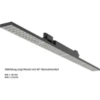 Synergy 21 LED Track-Serie für Stromschiene VLE-Serie 48W, 60°, ww, CRI>90 B