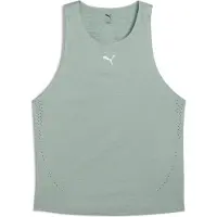 Puma Hommes, T-shirt de sport, M Débardeur Run Cloudspun (S), Vert, S