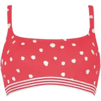 Vivid Hauts de bikini rouge / blanc cassé
