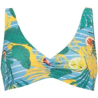 Vivid Hauts de bikini turquoise / bleu clair / jaune
