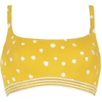 Vivid Hauts de bikini jaune / blanc naturel
