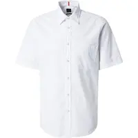 BOSS Relegant6 Short Sleeve Shirt Blanc M Homme