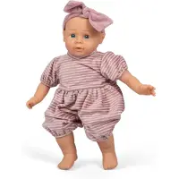 Mamamemo Poupée - - Sofia - 40 cm - Yeux bleus - Barboteuse et bandeau inclus