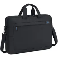 Rivacase Unisex's Laptop Computer Backpack, Black, 15.6 inch (16", Universel), Sac pour notebook, Noir