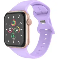 IMoshion Bracelet en silicone⁺ pour Apple Watch | 38/40/41/42 mm - Taille S/M - Lilas