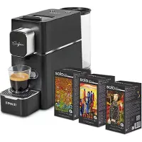 Polti Machine à café à capsules PCEU0128 0,85 L Noir