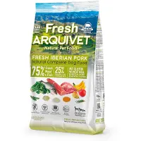 Arquivet Viande fraîche ibérique de porc et poisson - nourriture semi-humide pour chiens - 2,5 kg