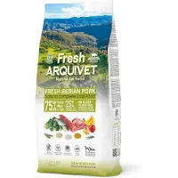 Arquivet Viande fraîche ibérique de porc et poisson - nourriture semi-humide pour chiens - 2,5 kg