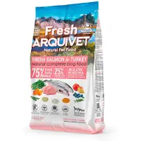 Arquivet Fresh Półwilgotna karma dla psa łosoś z indykiem 2,5 kg