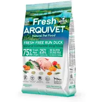 Arquivet Canard frais avec poisson de mer - nourriture semi-humide pour chiens - 2,5 kg