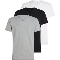 Calvin Klein Slim Short Sleeve V-Necks T-Shirts 3-Pack Str. S