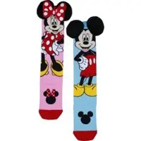 Minnie & Mickey Mouse Chaussettes montantes Disney de Mickey & Minnie Mouse - Mickey and Minnie Socks - one size - pour Unisexe - multicolore - Taille one size