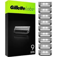 Gillette Lames de rasoir Labs 9 pièces