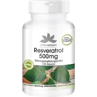 Warnke Vitalstoffe GmbH Resvératrol 500 mg gélules 120 pcs
