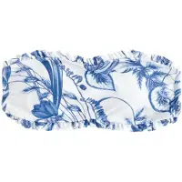 Next Hauts de bikini bleu / blanc